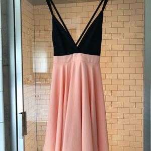 Nasty Gal Plunge Sk8tr Dress